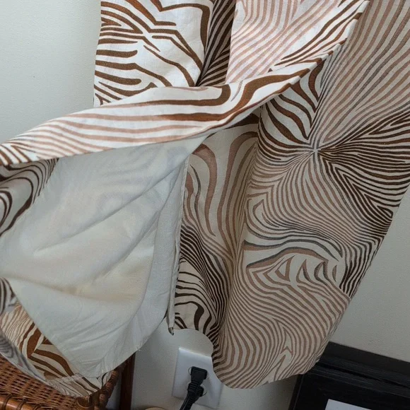 Elegant Reiss Rosie Animal Print Midi Dress NWT Size 14 Midi